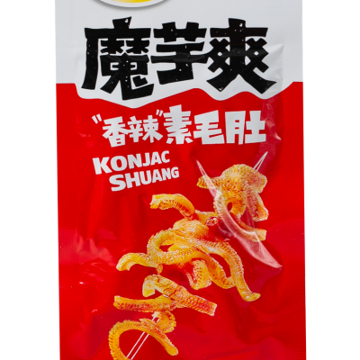 Снeк з гострими спеціями Конжак Weilong Delicious Konjac Shuang Hot&Spicy 252г Китай