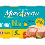 Тунець одним шматком в оливковій олії Mare ApertoTonno all Olio di Oliva (6х60 г) 360 г Італія