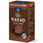 Какао-порошок екстра темний Kruger Cacao Extra Ciemne 200г Польща