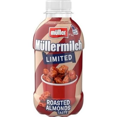 Молочний напій Müller Müllermilch Limited Roasted Almonds 400г(379мл) Німеччина