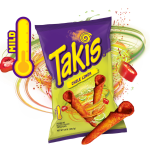Кукурудзяні чіпси з перцем чилі та лаймом Takis Chile Limon 280г