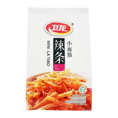 Снек із гострими спеціями Weilong Mini La Tiao Hot&Spicy (13 мініпакетів) 360 г Китай