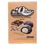 Моті (японське тістечко) зі смаком тірамісу Qlove Tiramisu Dolce Creme Mochi 180г Тайвань