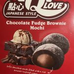 Моті (японське тістечко) зі смаком брауні Qlove Chocolate Fudge Brownie Mochi 180г Тайвань