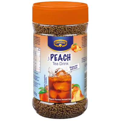 Чай гранульований з ароматом персика Kruger Peach Tea Drink 400г