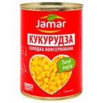 Кукурудза солодка консервована Jamar 400г/220г Польща