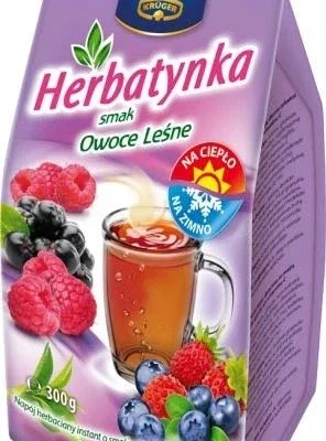 Чай гранульований з ароматом лісових фруктів Kruger Herbatynka Forest Fruits 300г Польща