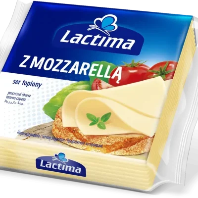 Сир тостерний моцарелла Lactima z Mozzarella (8 скибочок) 130г Польща