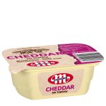 Сир плавлений Чедер Mlekovita Cheddar 150г Польща
