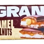 Шоколад молочний з Карамеллю і фундуком Terravita Caramel & Hazelnuts 235 г Польща