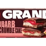 Шоколад молочний з ревенем та крамблом Terravita Rhubarb & Crumble Cake 235 г Польща