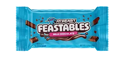 Шоколад молочний MrBeast Feastables Milk Chocolate 60г США