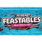 Шоколад молочний з арахісовим кремом MrBeast Feastables Peanut Butter 60г США