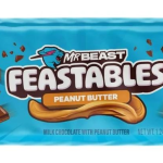 Шоколад молочний з арахісовим кремом MrBeast Feastables Peanut Butter 60г США