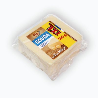 Сир напівтвердий Гауда Pilos Gouda 500г Польща