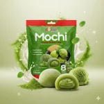 Моті (японське тістечко) крем матчу латте Royal Family Mochi Creamy Matcha Latte (8х15г) 120г Тайвань