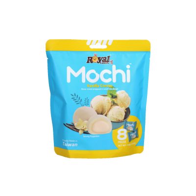 Моті (японське тістечко) з ванільним кремом Royal Family Mochi Vanilla Creme (8х15г) 120г Тайвань