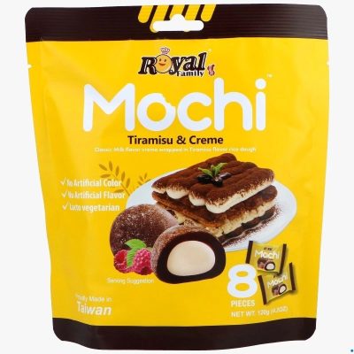 Моті (японське тістечко) з тирамісу крем Royal Family Mochi Vanilla Creme (8х15г) 120г Тайвань