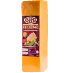 Сир полутвердый Чеддер Mlekovita Cheddar 1кг Польща