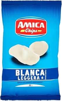 Чіпси картопляні білі Amica Chips Blanca Leggera 80г Італія