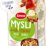 Мюслі з яблуком та корицею Emco Mysli Jablko a Skořice 750г Чехія