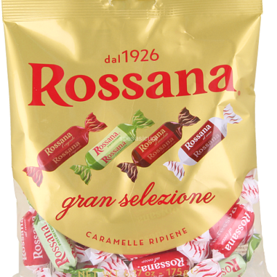 Цукерки карамель Асорті Rossana Gran Selezione 175г Італія
