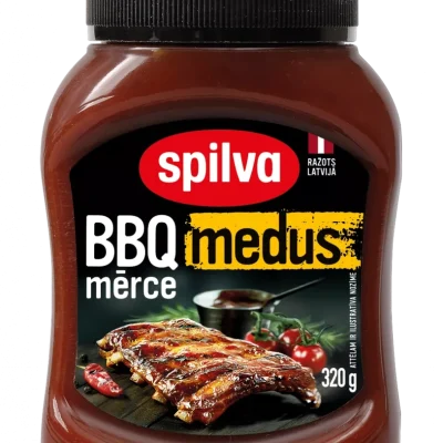 Соус Медовий для барбекю Spilva BBQ merce medus 320г Латвія