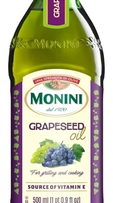 Олія рафінована з виноградних кісточок Monini Grapeseed Oil 500мл Італія