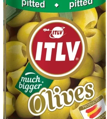 Оливки зелені без кісточки ITLV Olives Much Bigger Pitted 300г Іспанія