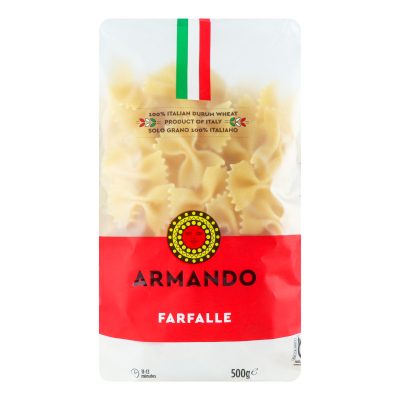 Макаронні вироби Метелики Armando Farfalle 500г Італія