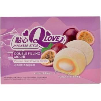 Моті (японське тістечко) маракуйа QLove Double Filling Mochi Passion Fruit Creamy Flavo 180г Тайвань