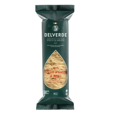Макарони-гнізда "Волосся Ангела" Delverde Capelli D'Angelo a Nido №78 250г Італія