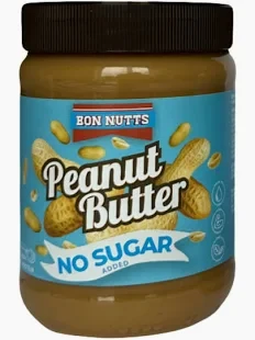 Арахісова паста 98.8% БЕЗ ПАЛЬМОВОГО ОЛІЇ Bon Nutts Penut Butter Creamy 500г Франція