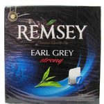 Чай чорний Сивий Граф із бергамотом міцний Remsey Earl Grey strong (75х1,75г) 131,25г Польща