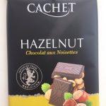 Шоколад Cachet (Кашет) чорний 54% какао з фундуком (лісовий горіх) Бельгія 300г