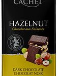 Шоколад Cachet (Кашет) чорний 54% какао з фундуком (лісовий горіх) Бельгія 300г