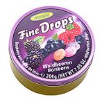 Льодяники (цукерки) Woogie Fine Drops (дрібні краплі) мікс лісова ягода Австрія 200г