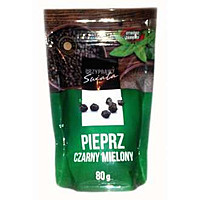 Перець чорний мелений Przyprawa Swiata Pieprz Czarny Mielony 80г