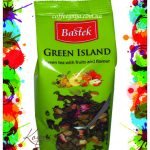 Чай зелений листовий з фруктами Bastek Green Island (Зелений острів) з фруктами Польща 100г