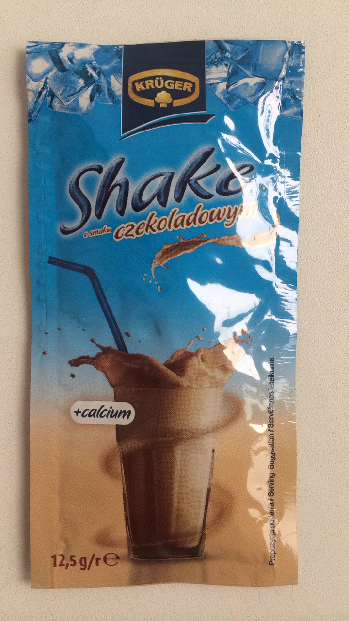 Коктейль-напій Shake (Шейк) із шоколадним смаком Kruger Польща 12,5 г