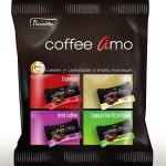 Цукерки-карамель у шоколаді 4 смаки Coffee Amo Польща 100 г