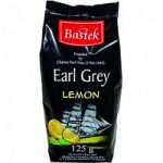 Чай чорний листовий Bastek Earl Grey Lemon (лимон) 125 г Польща