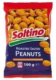 Арахіс смажений, солоний Soltino Чохія 100 г