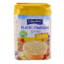 Вівсяні пластівці Crownfield Польща 500 г.