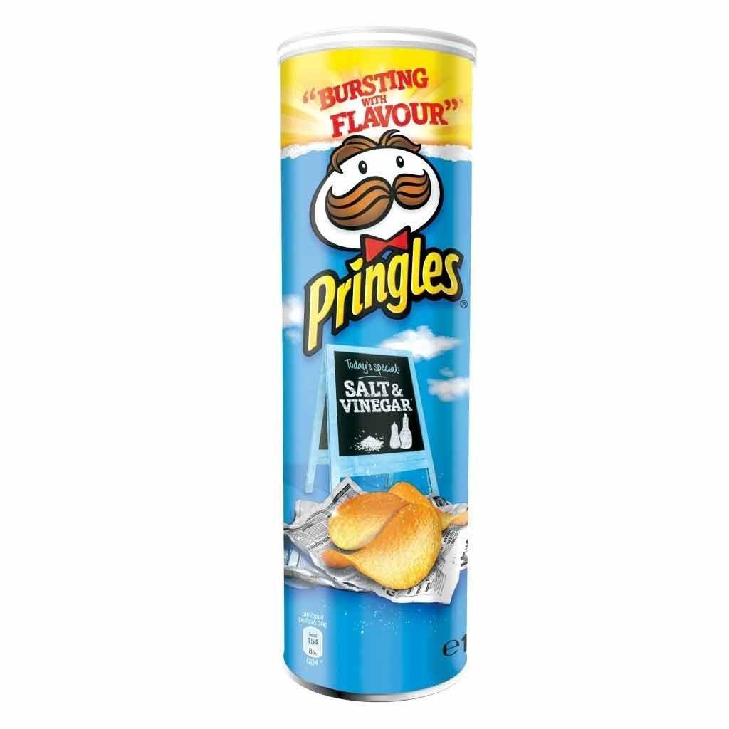 Чіпси Pringles Salt & Vinegar, 165 гр