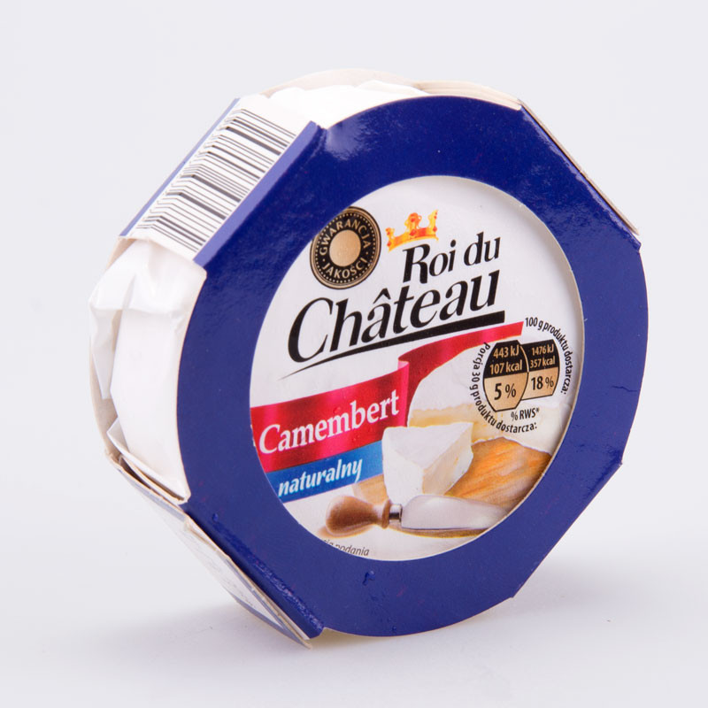 Сир камамбер із білою цвіллю натуральний Roi du Chateau Camembert 120 г.