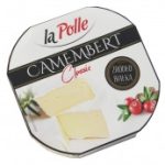 Сир камамбер із білою цвіллю натуральний La Polle Camembert 120 г