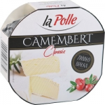 Сир камамбер із білою цвіллю натуральний La Polle Camembert 120 г