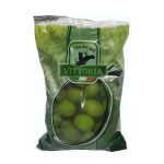 Оливки Гіганти без кісточки Vittoria Verdi Dolci Giganti 850 г/500 г Італія