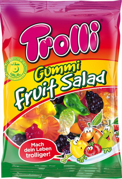 Желейні цукерки Trolli Fruit Salad фруктовий салат Німеччина 200г